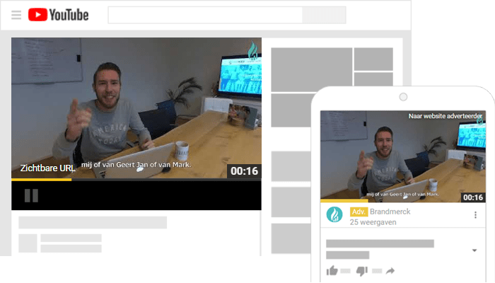 instream advertentie niet overslaan
