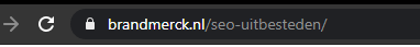 URL in adresbalk