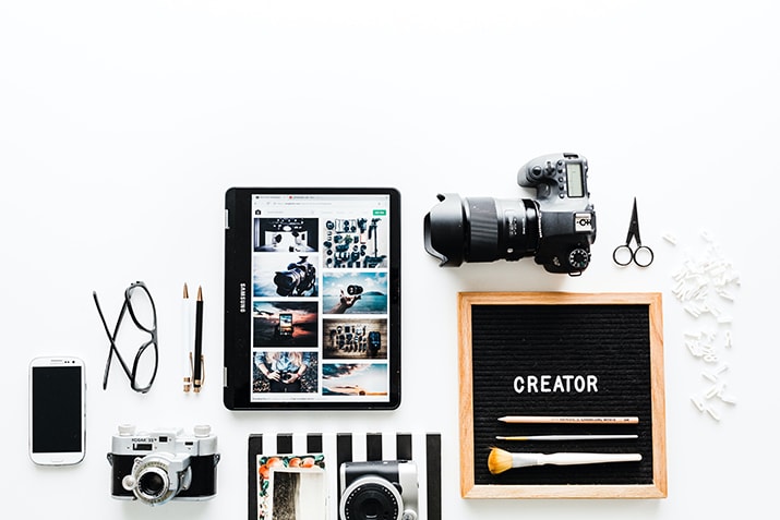social media marketing beeldmateriaal